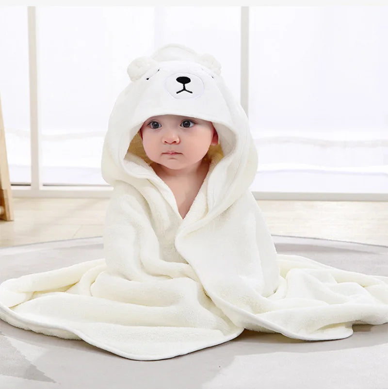 Serviette de Bain à Capuche Bébé