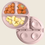 Assiette en Silicone Bébé Antidérapante