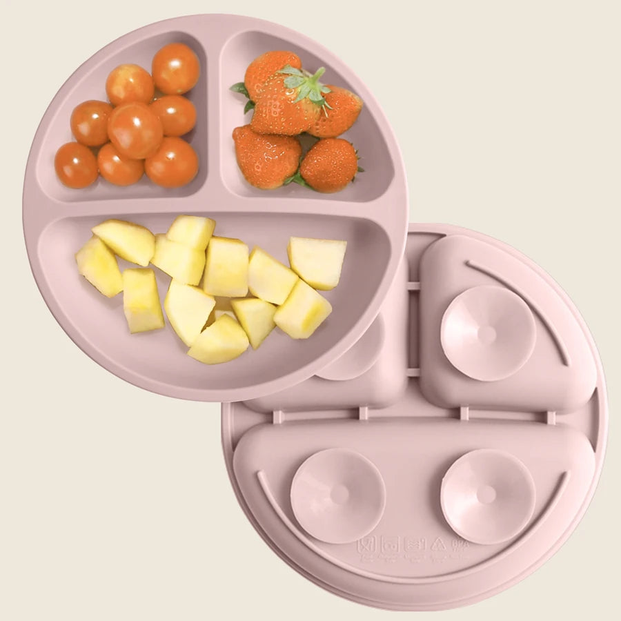 Assiette en Silicone Bébé Antidérapante