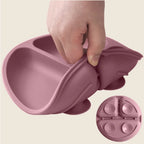 Assiette en Silicone Bébé Antidérapante
