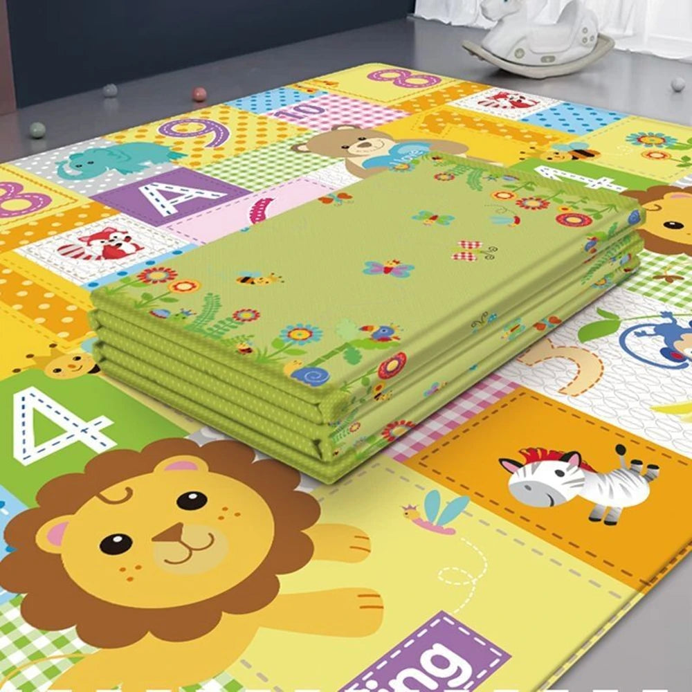🧸 Tapis d’Éveil Pliable pour Bébé