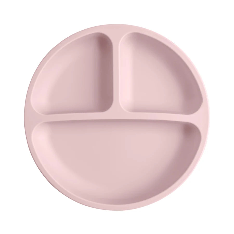 Assiette en Silicone Bébé Antidérapante